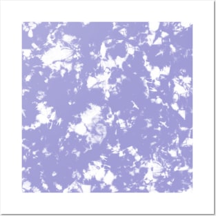 Lilac Storm - Tie Dye Shibori Texture Posters and Art